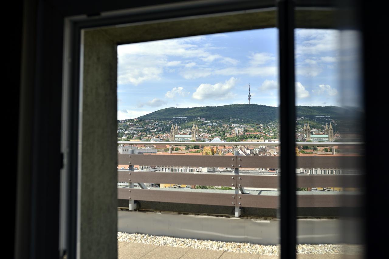 Panorama City Apartman ペーチ エクステリア 写真